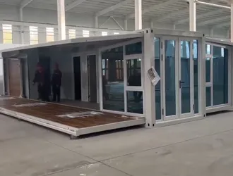 Customized expandable container house Ready for loading and delivery