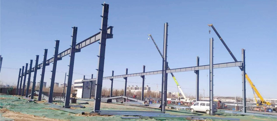 Steel structure---Steel shed and laboratory construction