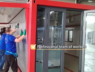 Expandable container house