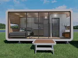 Спрос на дома из яблочных стручков постепенно растет на рынке