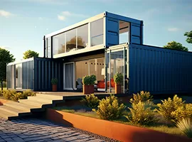 Дома из контейнеров имеют значительные преимущества перед традиционными домами, построенными на земле